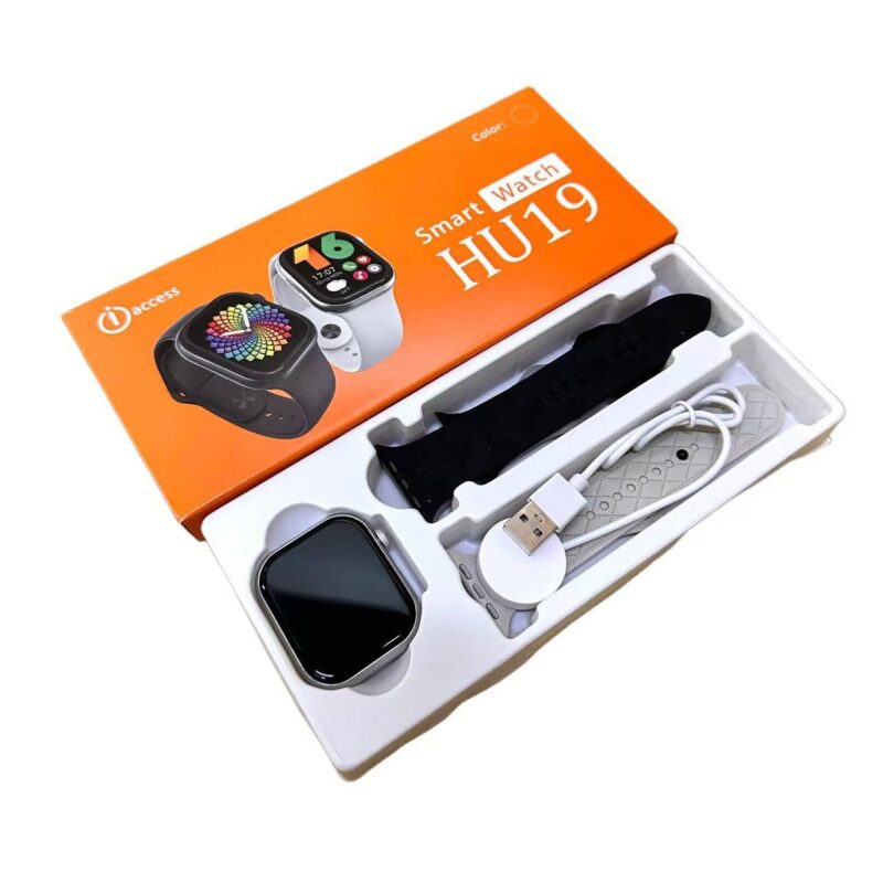 Magnetic WinVesa Smart Watch in Kenya Includes: Smart Watch, band, Wireless charging cable, and user manual.