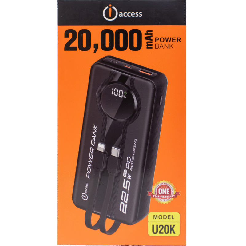 20,000 mAh Power Bank