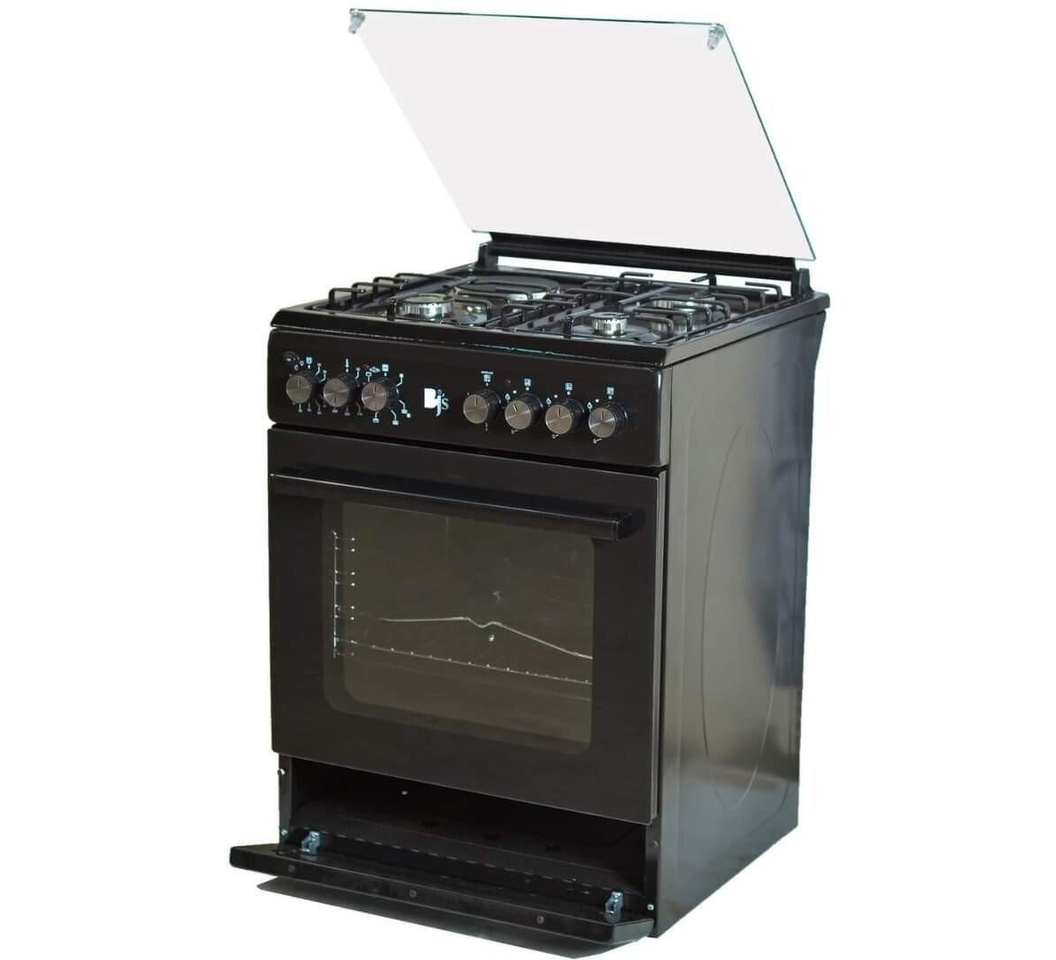 BJS 3G+1E 60X60cm Standing Cooker With Turbo Fan I-6011T BJS 3G+1E 60X60cm Standing Cooker With Turbo Fan I-6011T - Image 1