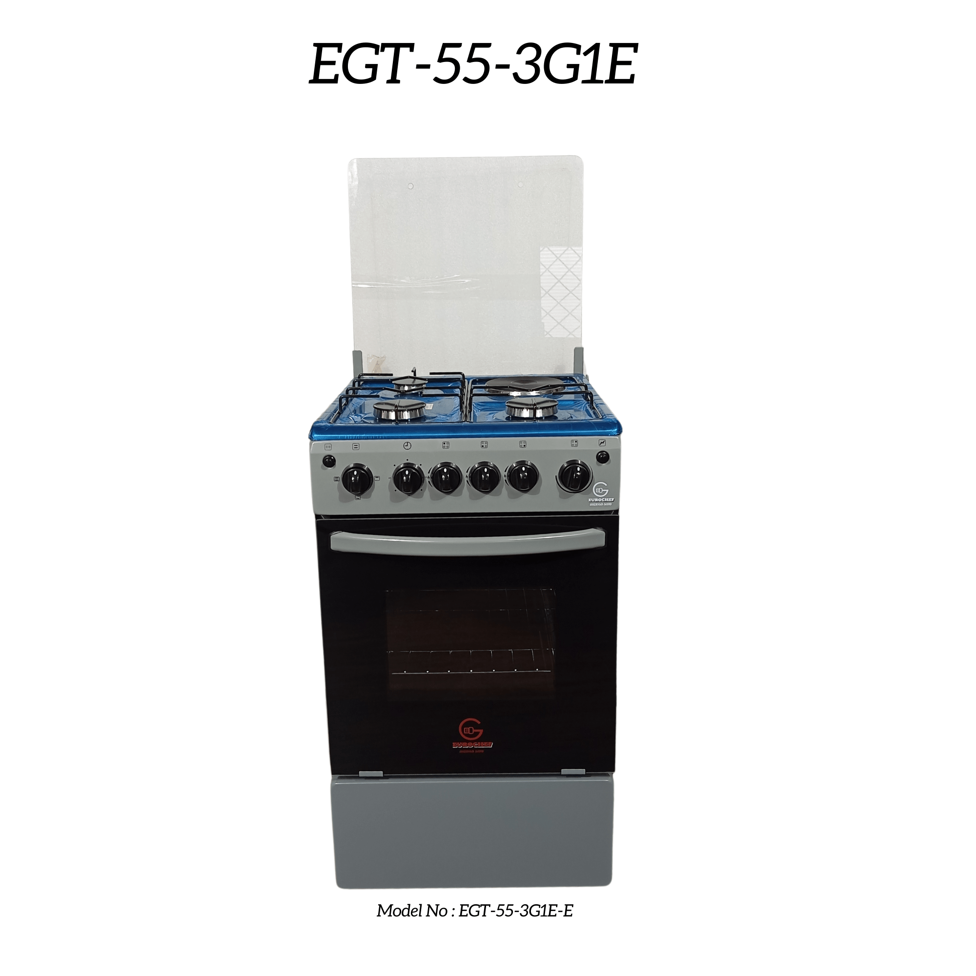 Eurochef 3G+1E Standing Cooker EG55..... Eurochef 3G+1E Standing Cooker EG55 - Image 1