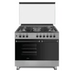 MIKA MST9042EG4SB Standing Cooker