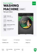 Syinix 10/7kg Wash & Dry Washing Machine - Image 2